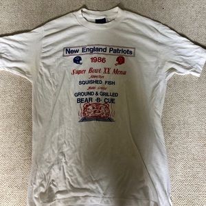 Vintage 1986 New England Patriots Shirt